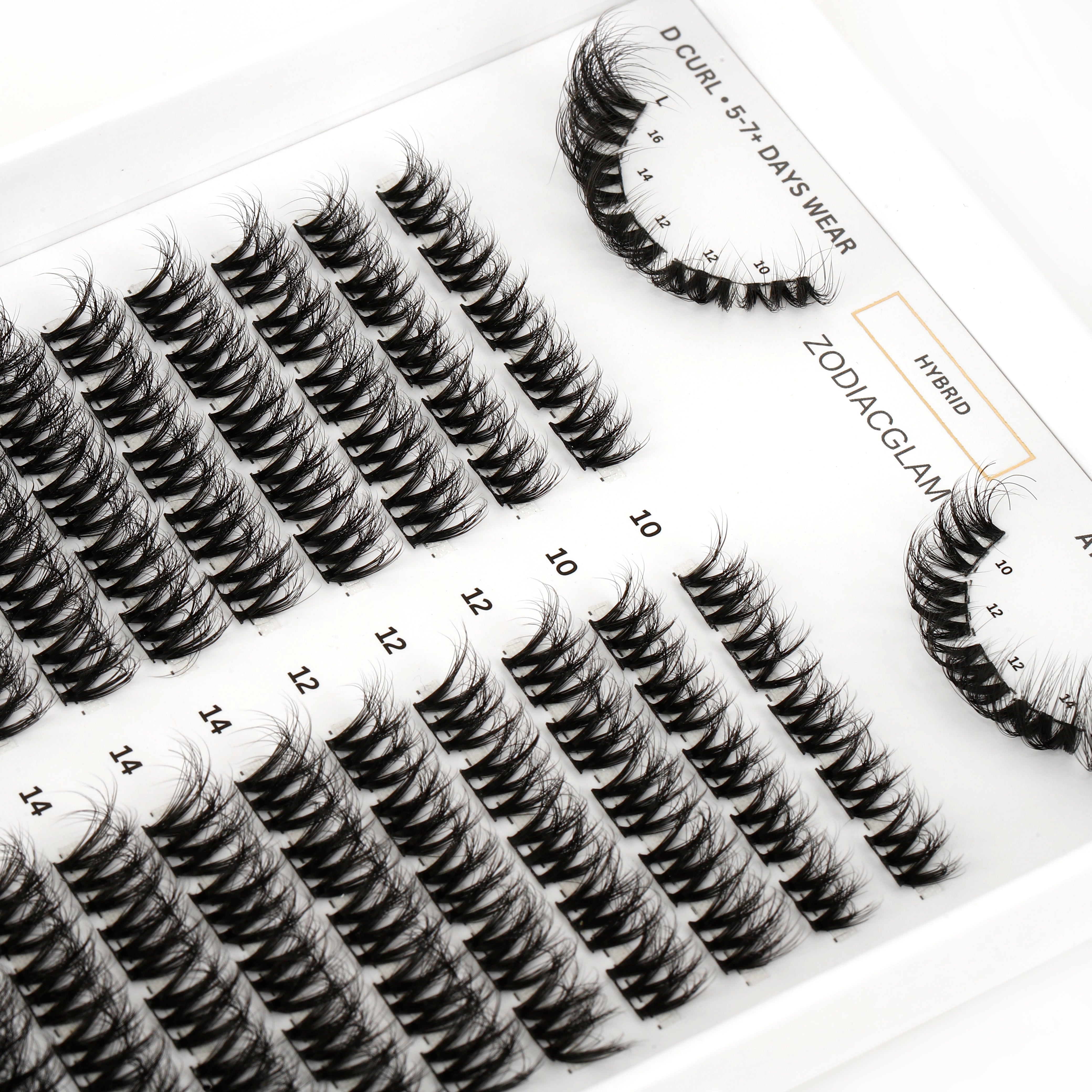 Hybrid - DIY Lash Clusters (D CURL)