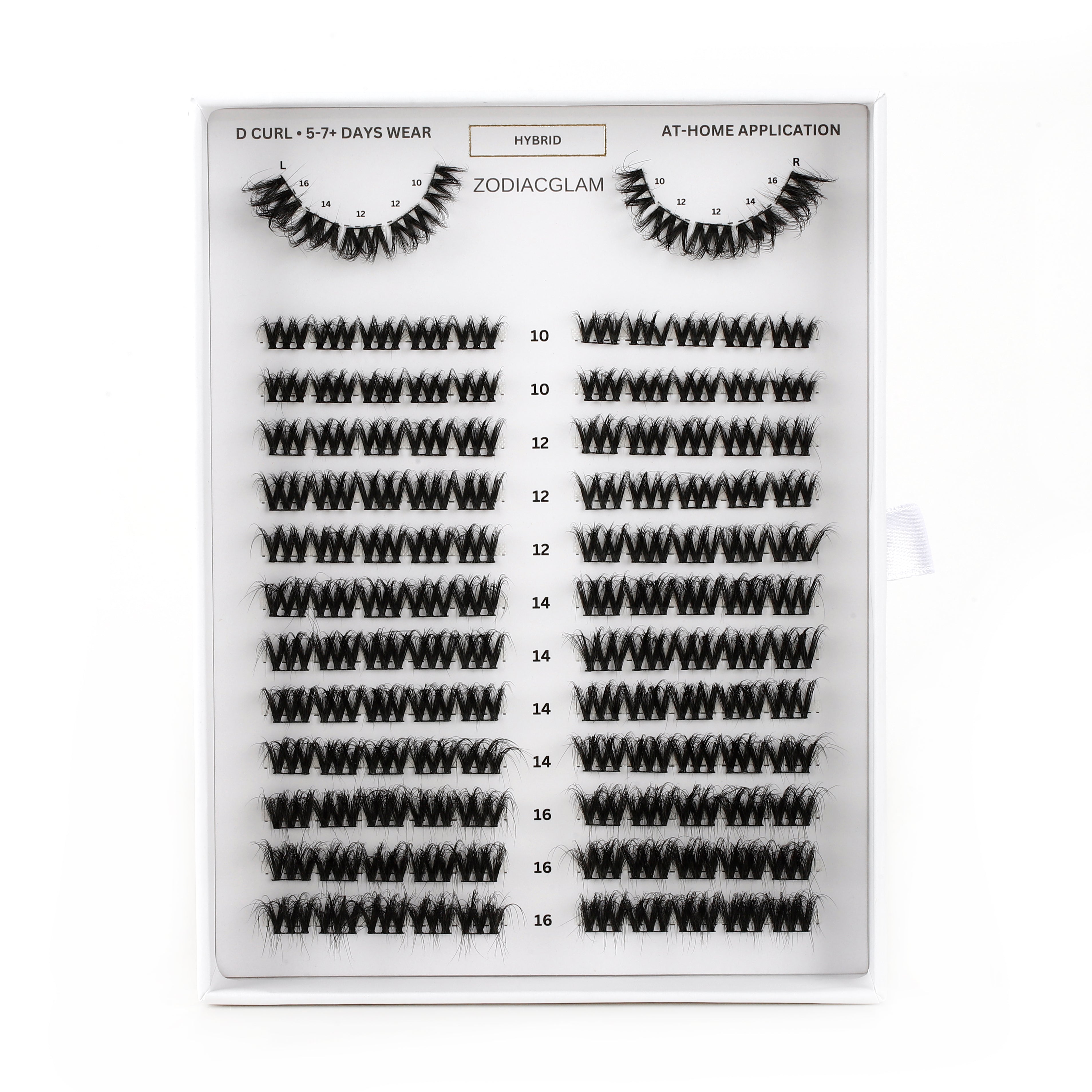 Hybrid - DIY Lash Clusters (D CURL)