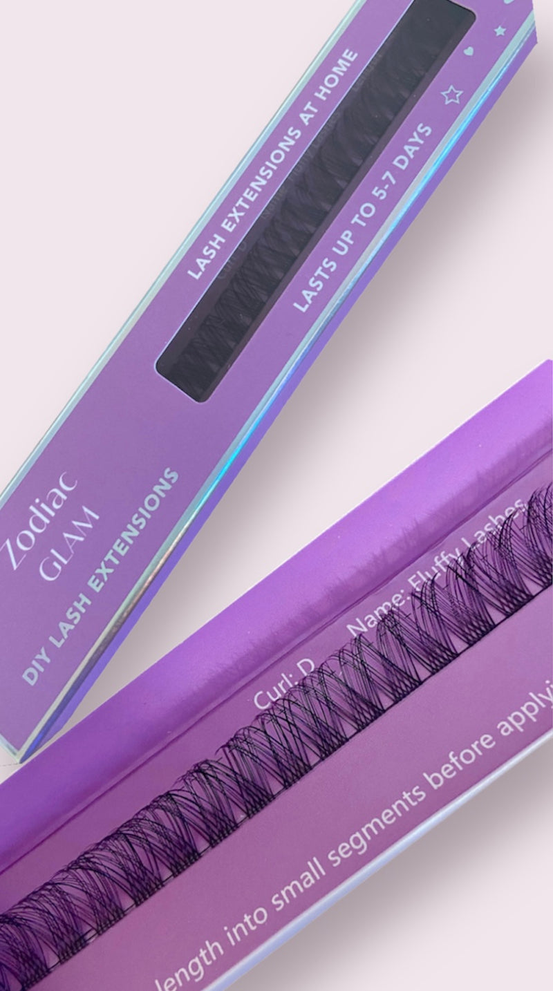 FLUFFY LASHES 14mm - DIY CUSTOM RIBBONS